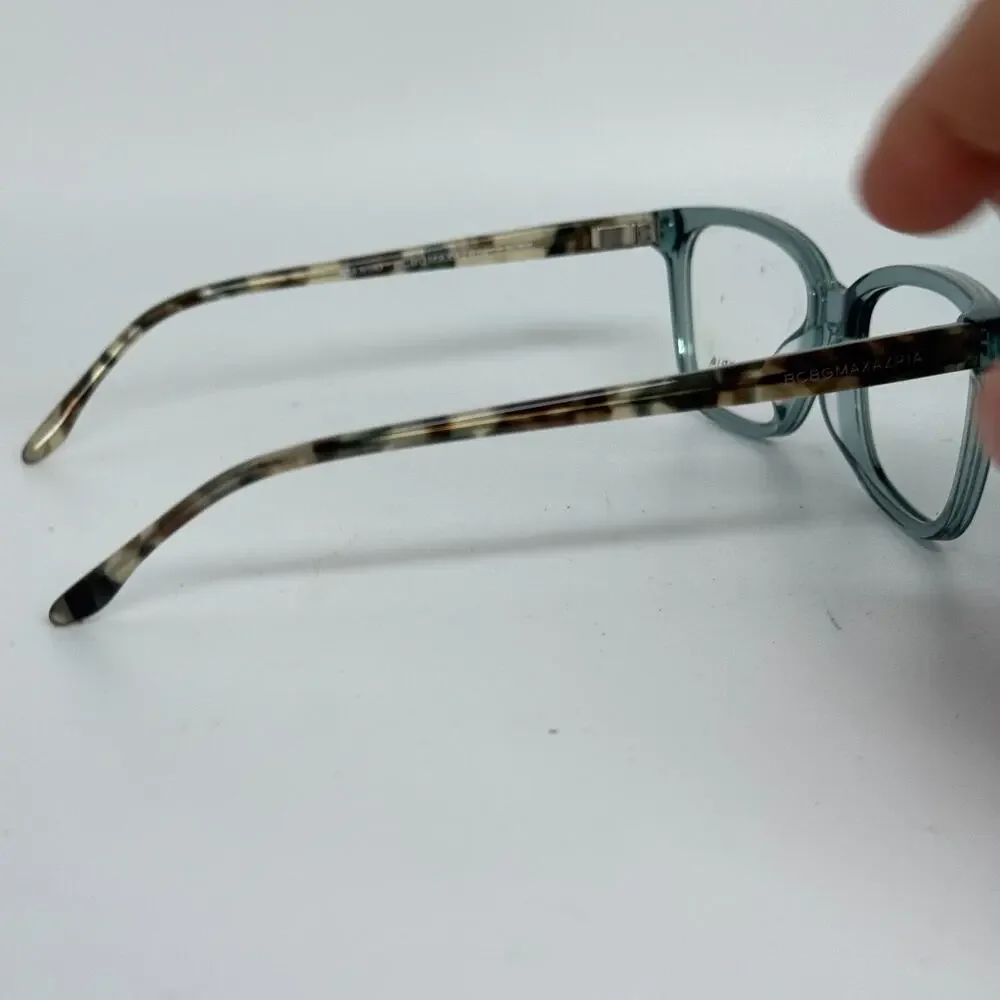 BCBG Max Azaria Sylvie Teal Green 55mm New‎ Authentic Eyeglass Frame H17593
